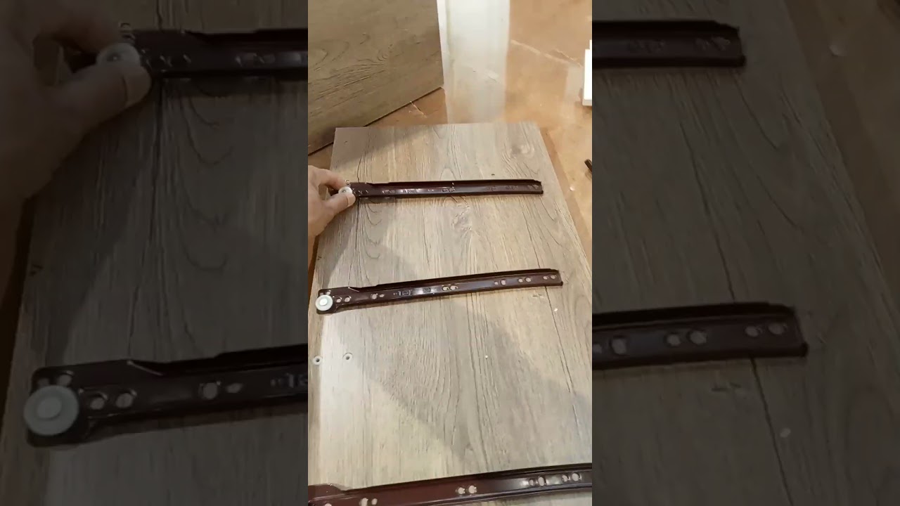 dresser drawer slides installation #shorts #shortvideo
