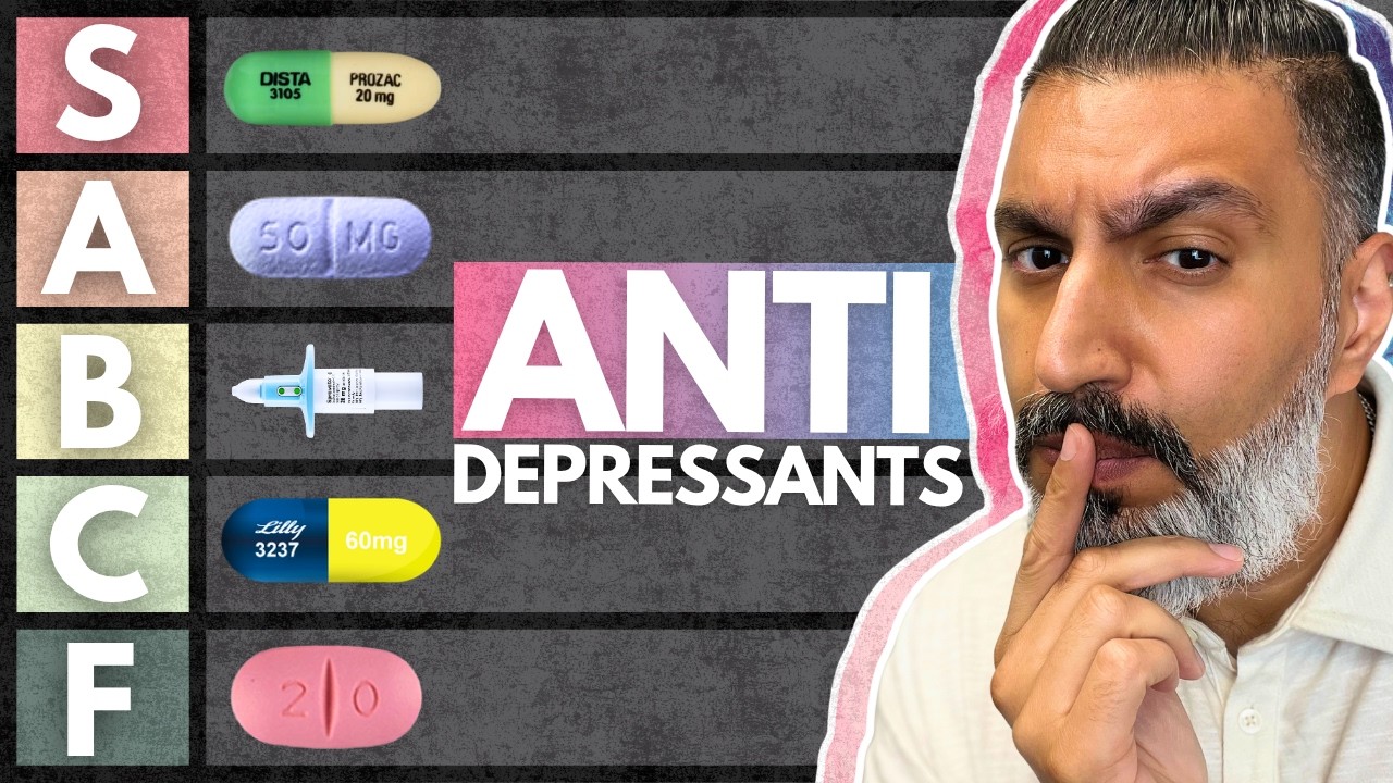 5 Antidepressants That REALLY Work! Psychiatrist's Top Picks