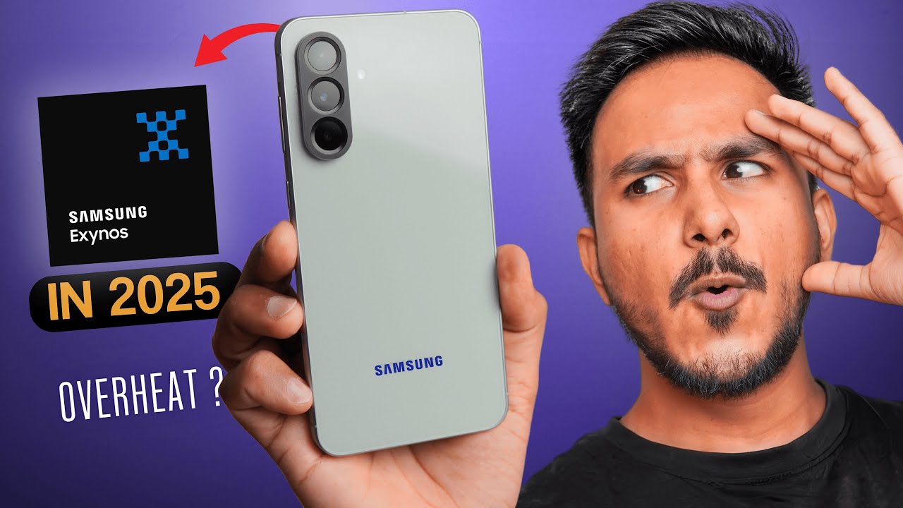 Exynos + One UI 7 in 2025 - EXTREME Heating Test on Samsung A56 5G !