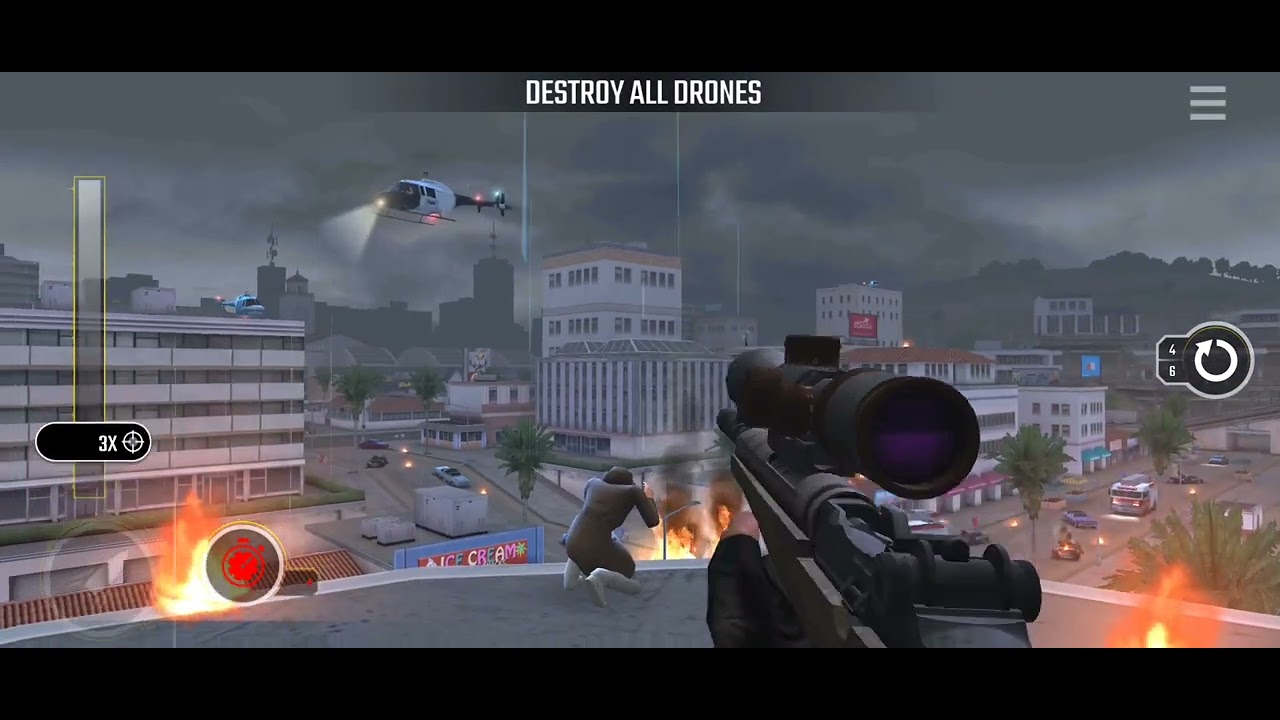 Pure Sniper Z25 Boss 1 Dirty Protest Destroy All Drones