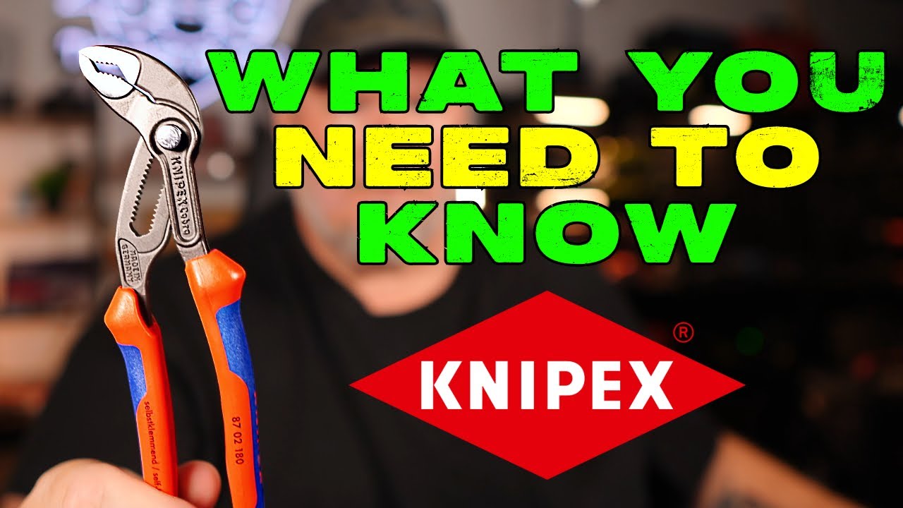 Что вам нужно знать о плоскогубцах Knipex!