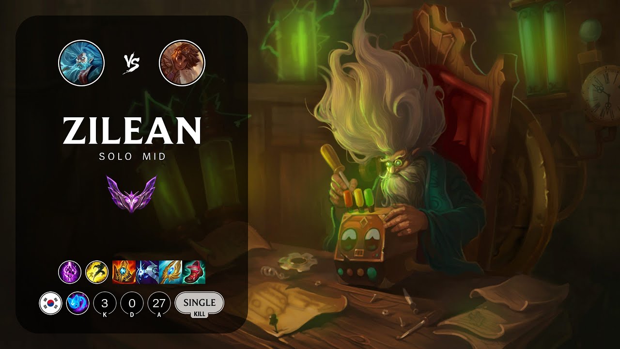 Zilean Mid vs Taliyah - KR Master Patch 14.6