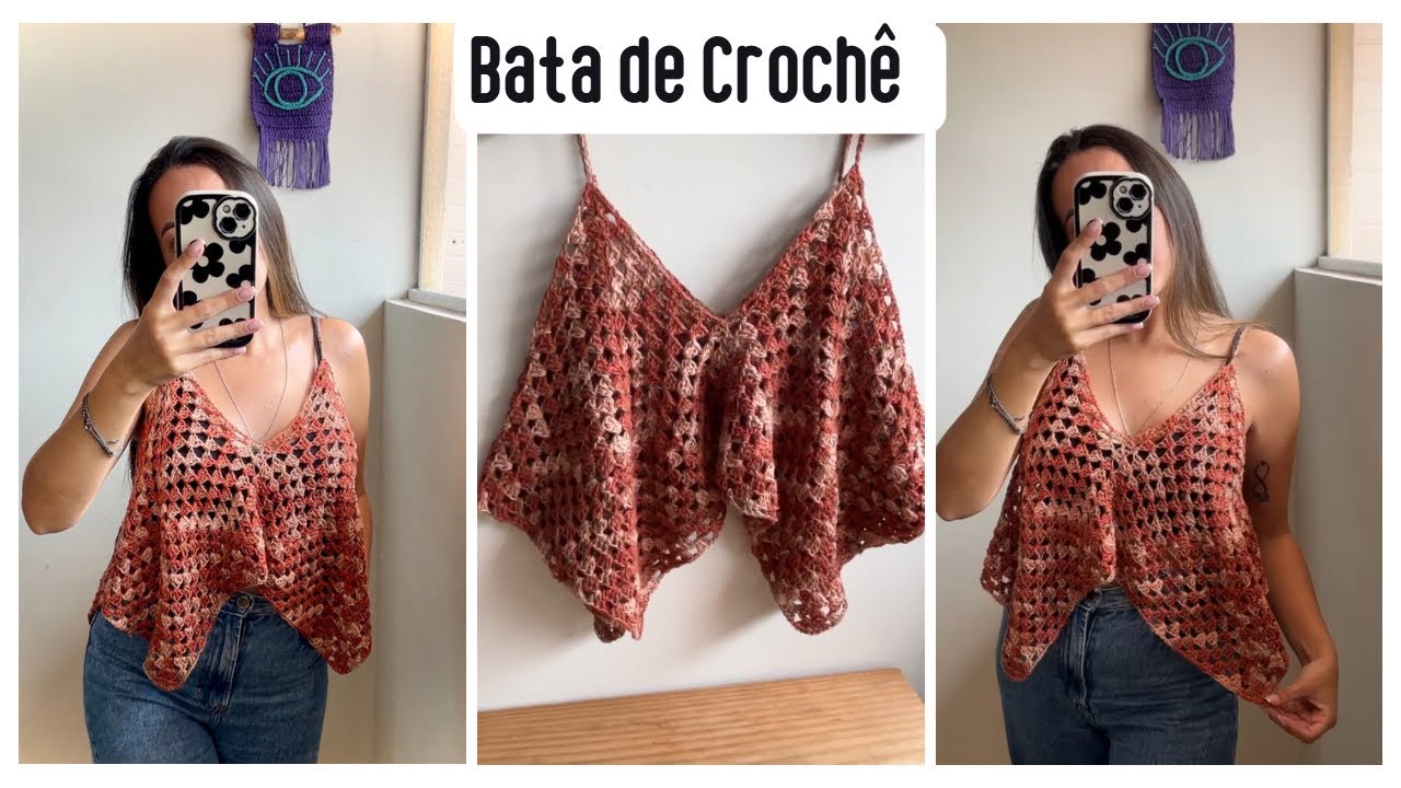 Влог по вязанию крючком - Халат крючком @HandmadebyMih