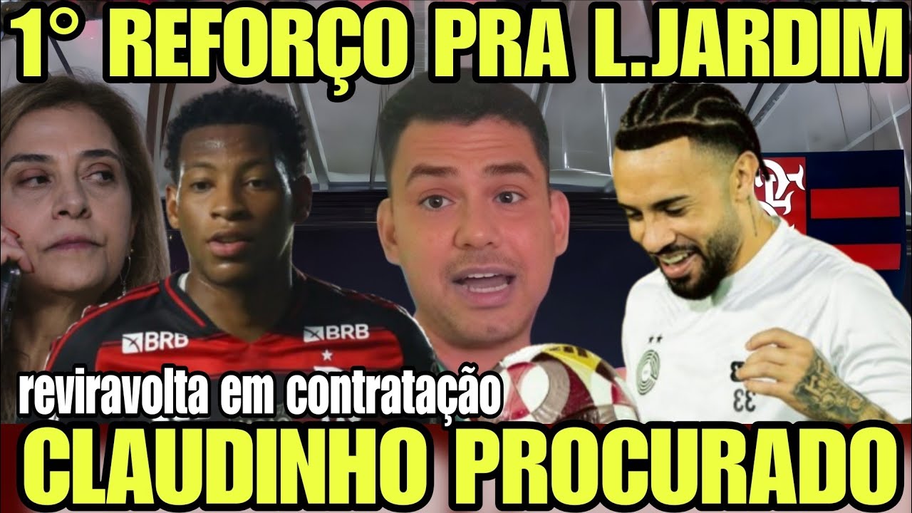 🚨CLAUDINHO 1º REFORÇO? FLAMENGO AVANÇA! FILIPE LUÍS NO CRUZEIRO E + VEJA AGORA