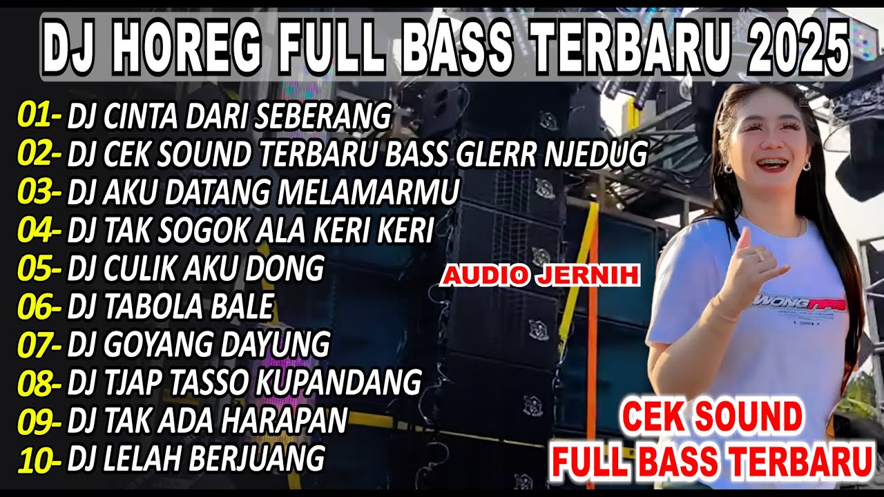 DJ CINTA DARI SEBERANG FULL BASS GLERR NJEDUG Horeg Viral Karnaval Full Album Terbaru 2025!