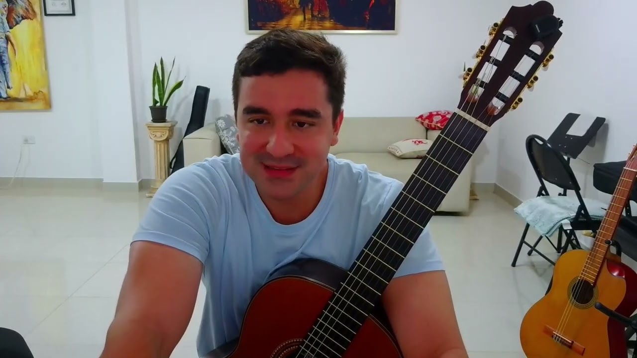 Andreína Antonio Lauro – Tutorial de guitarra clásica con digitación