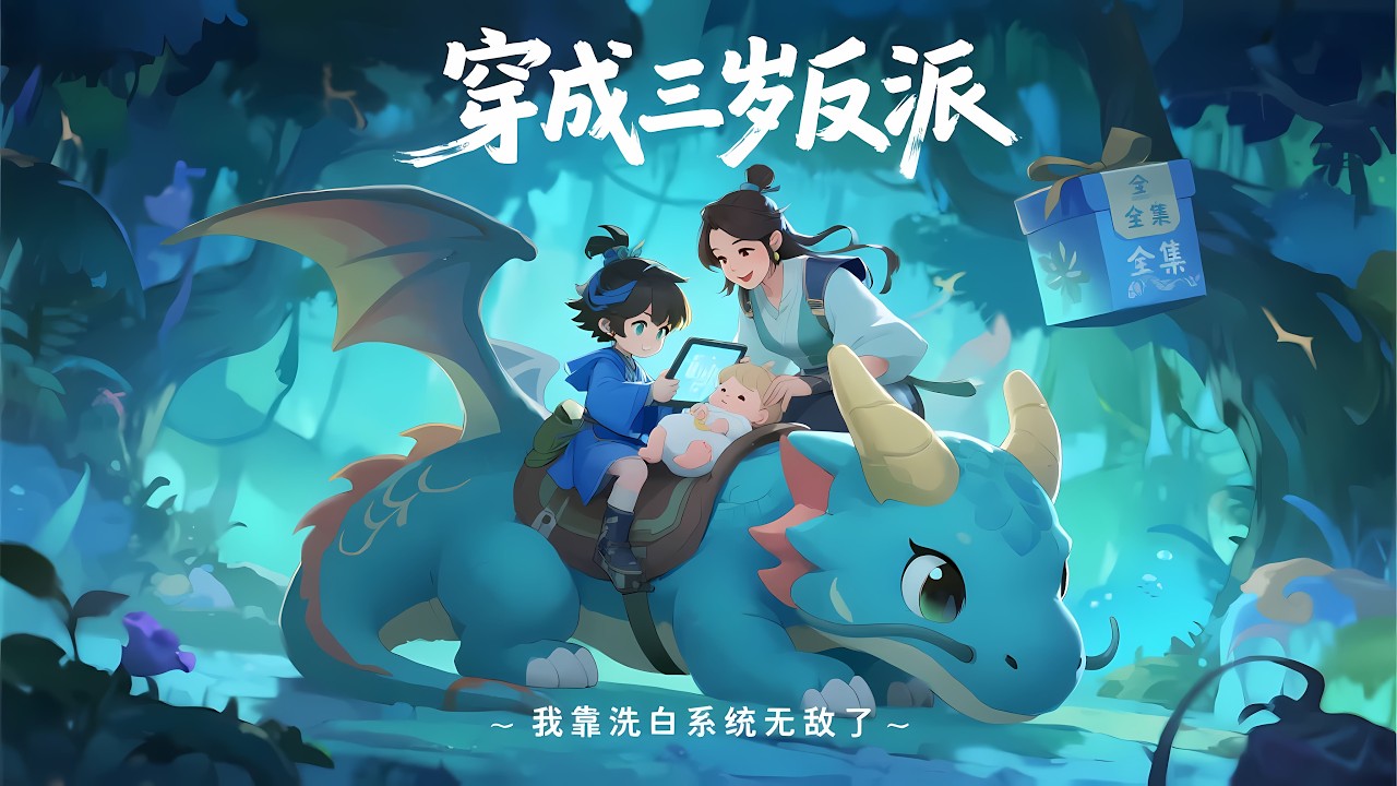 一口气看完《穿成三岁反派，我靠洗白系统无敌了》全集，穿书成未来魔尊，刚三岁，洗白系统就逼他&ldquo;重修人设&rdquo;！娘还活着却要我救？女帝还在吃奶就要找道侣？从灭门恶人到亲情守护者，他一步步洗白，奖励越拿越离谱&hellip;