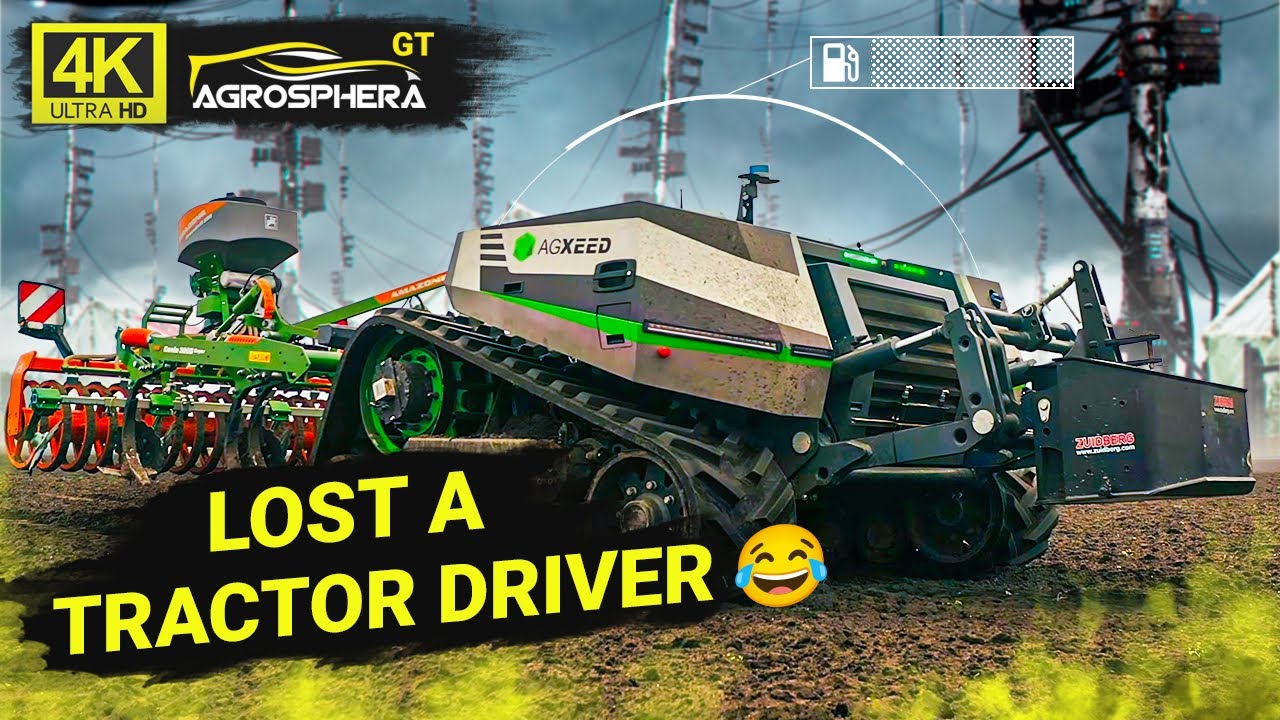 AgXeed robot tractor &ndash; every farmer's dream. Test drive