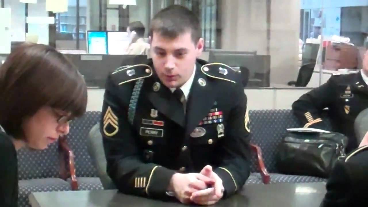 SSG Brett Perry speaks about MOH recipient and teammate, SSG Salvatore Giunta