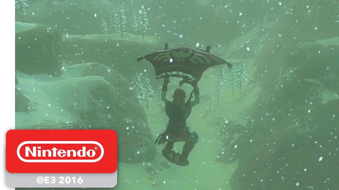 The Legend of Zelda: Breath of the Wild - Beyond the Plateau Gameplay - Nintendo E3 2016