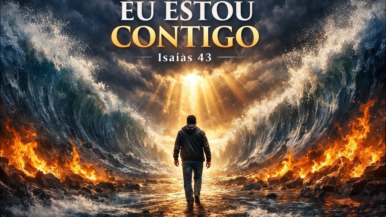 EU ESTOU CONTIGO | Isaías 43 — Música Cristã de Força e Esperança