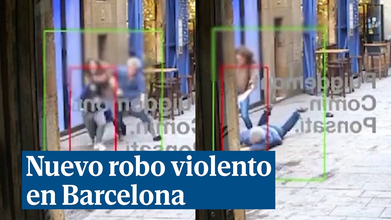 Nuevo robo violento de un reloj de lujo a un turista en pleno centro de Barcelona