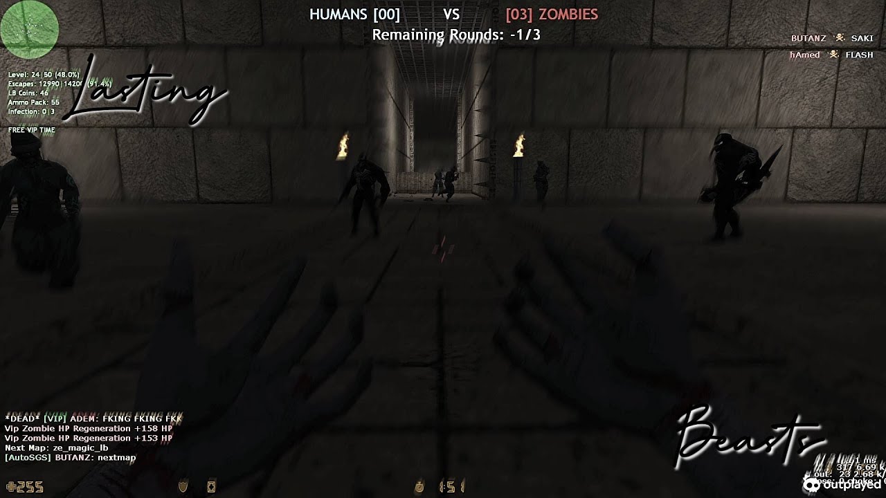 Lasting Beasts I ZOMBIE ESCAPE map ze_thelost_egypt