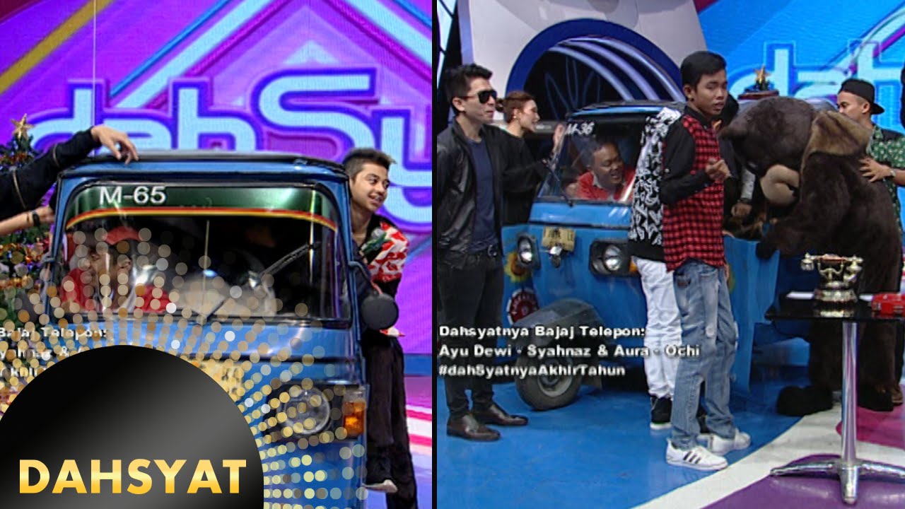 Lucu banget band Govinda ikutan masuk ke dalam Bajaj [Dahsyat] [30 Des 2015]