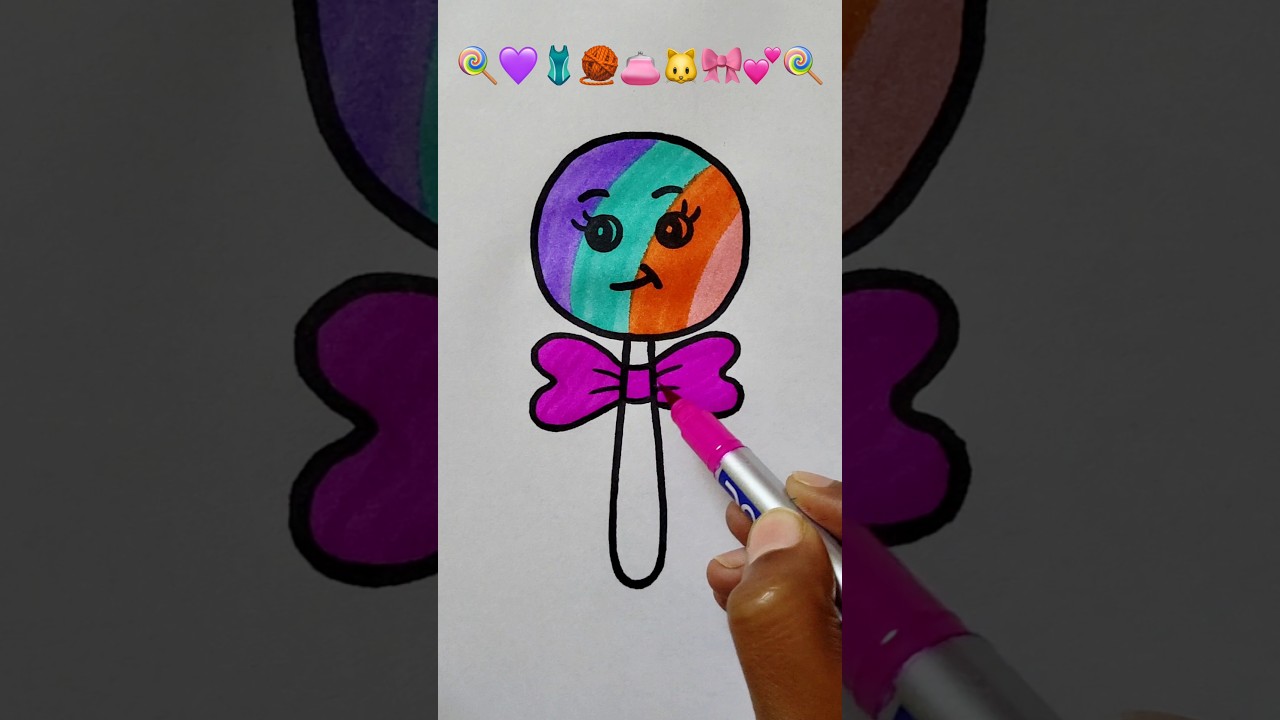 🍭💜🩱🧶👛🐱🎀💕🍭 Satisfying creative art 