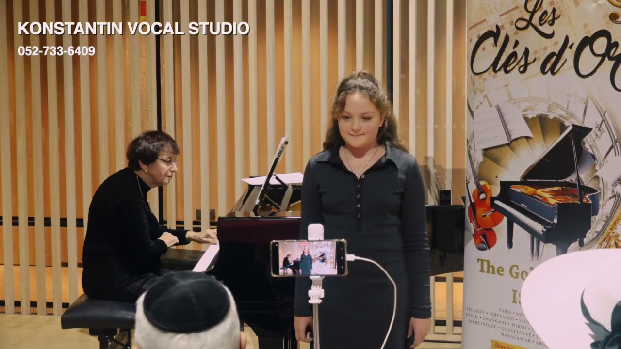 Anastasya GINZBURG, age 11, 6th grade, Holon Conservatory, Israel