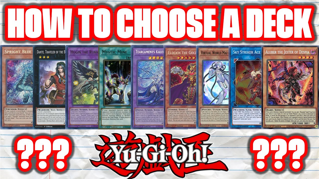 Какая колода Yugioh подойдет вам? | Какая колода лучше всего подойдет новичку?