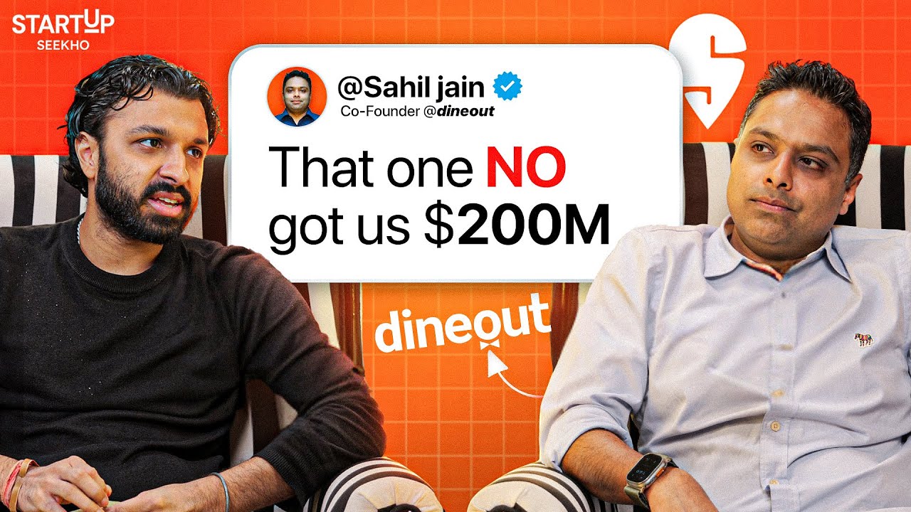 How to Compete with Zomato & Win | Dineout’s Startup Playbook | Sahil Jain | SS006