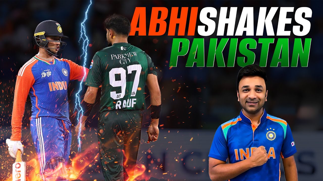 Abhishek storm’s against Pakistan | 
