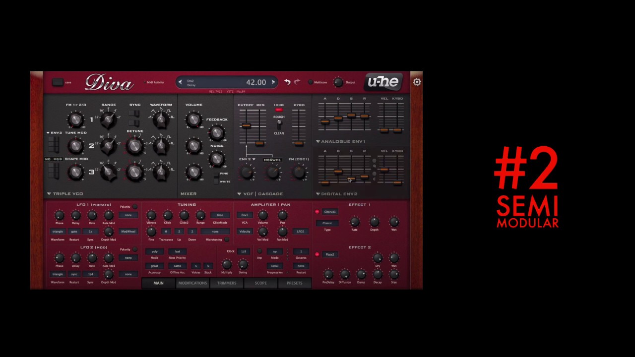 10 Reasons Why u-he Diva is the best software synthesizer