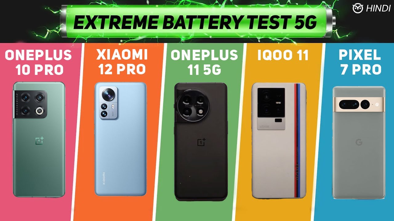 OnePlus 11 Battery Drain Test 🔋| Versus iQOO 11 & Pixel 7 Pro | Battery Drain Test | Charging Test