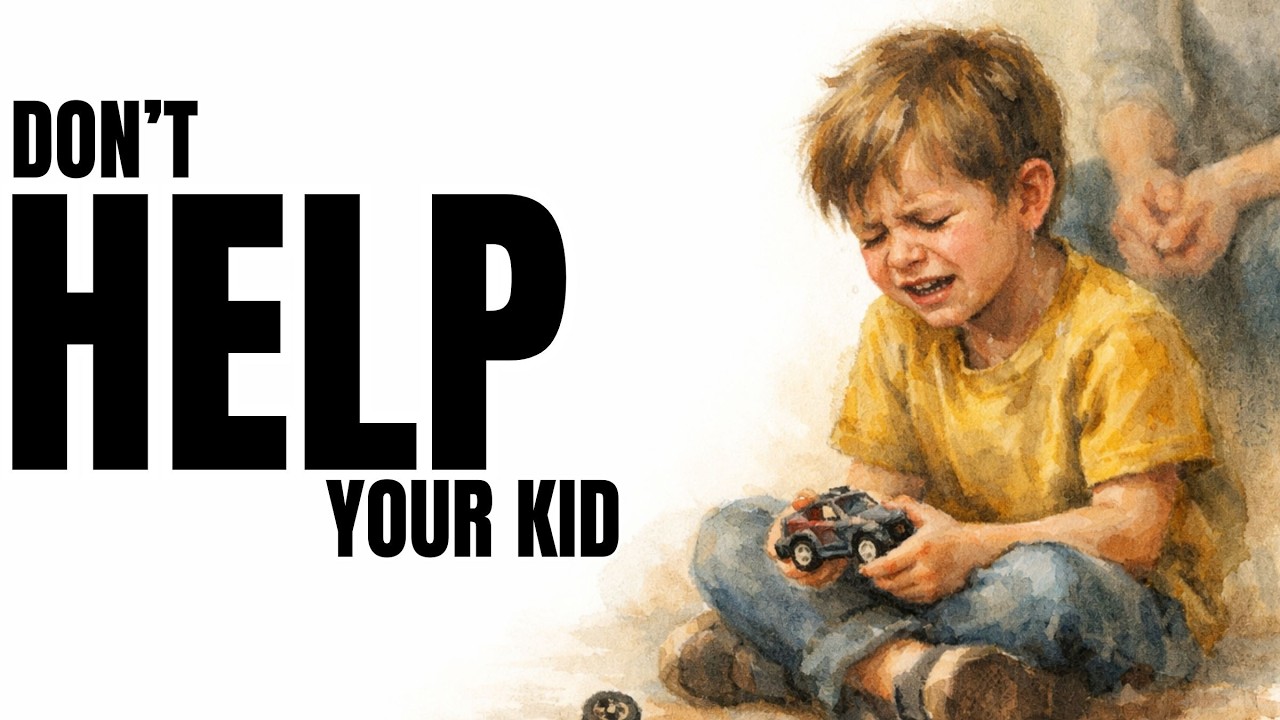 When Your Child Cries Over a Broken Toy, Pause Before Helping