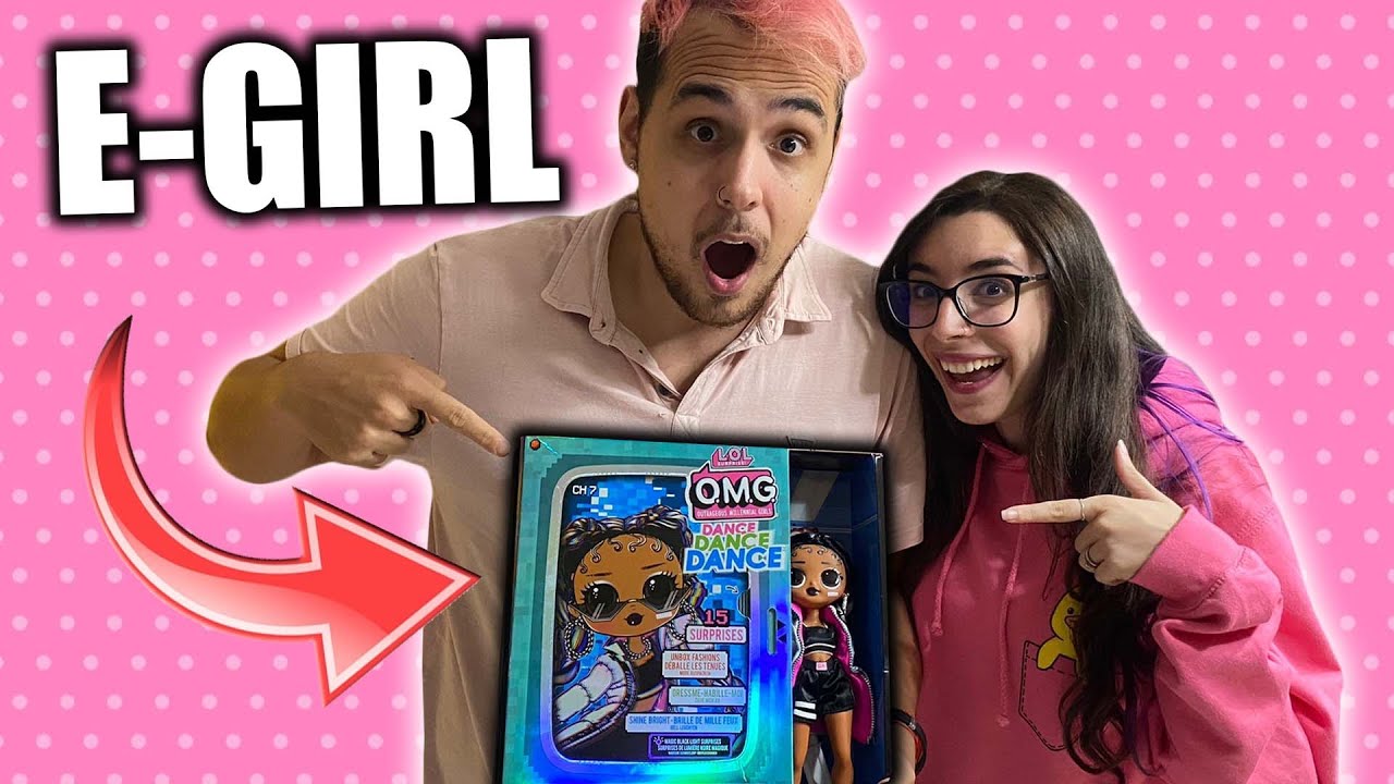 NUEVA E-GIRL DE LOL SURPRISE!! UNBOXING MUÑECA LOL CON LYNA | LYNA Y DANI JUGUETES