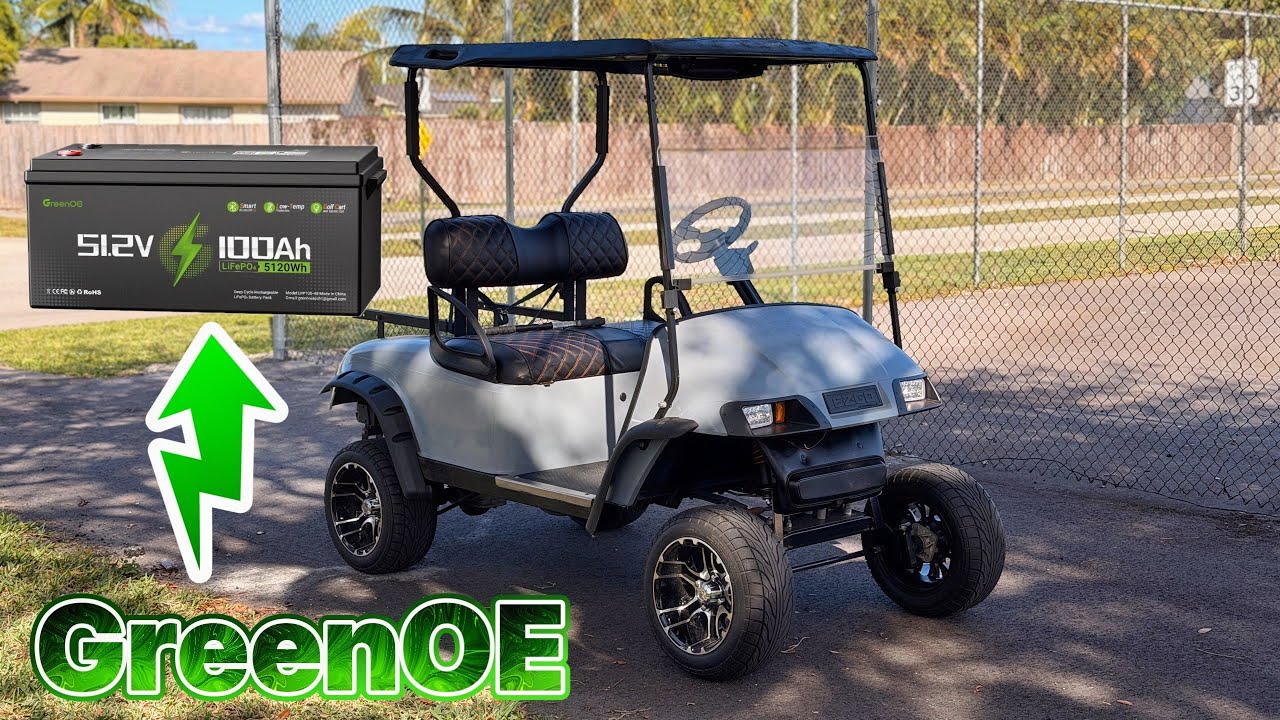 This Golf Cart Battery is Seriously Affordable & Surprisingly Good! - GreenOE 52.1V LifePO4 (2026)