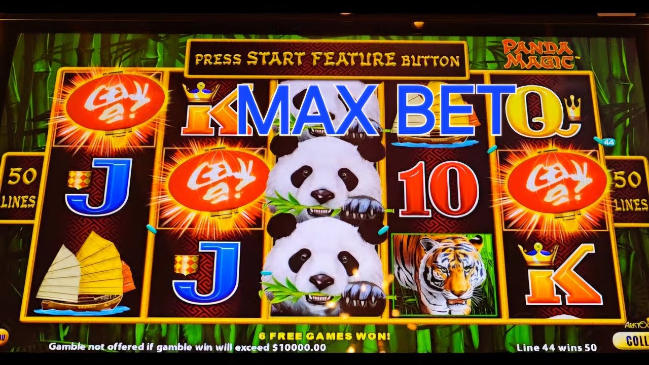 Max Bet Monday!!! Panda Magic, Dragon Link.
