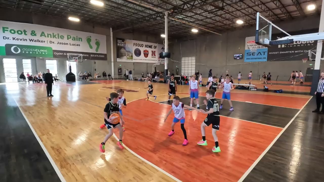 Club Dub Boys 4th Grade-Black: Winter League ’26 - [Playoff Game 1] Club Dub (L) vs Hoop Factory (W)