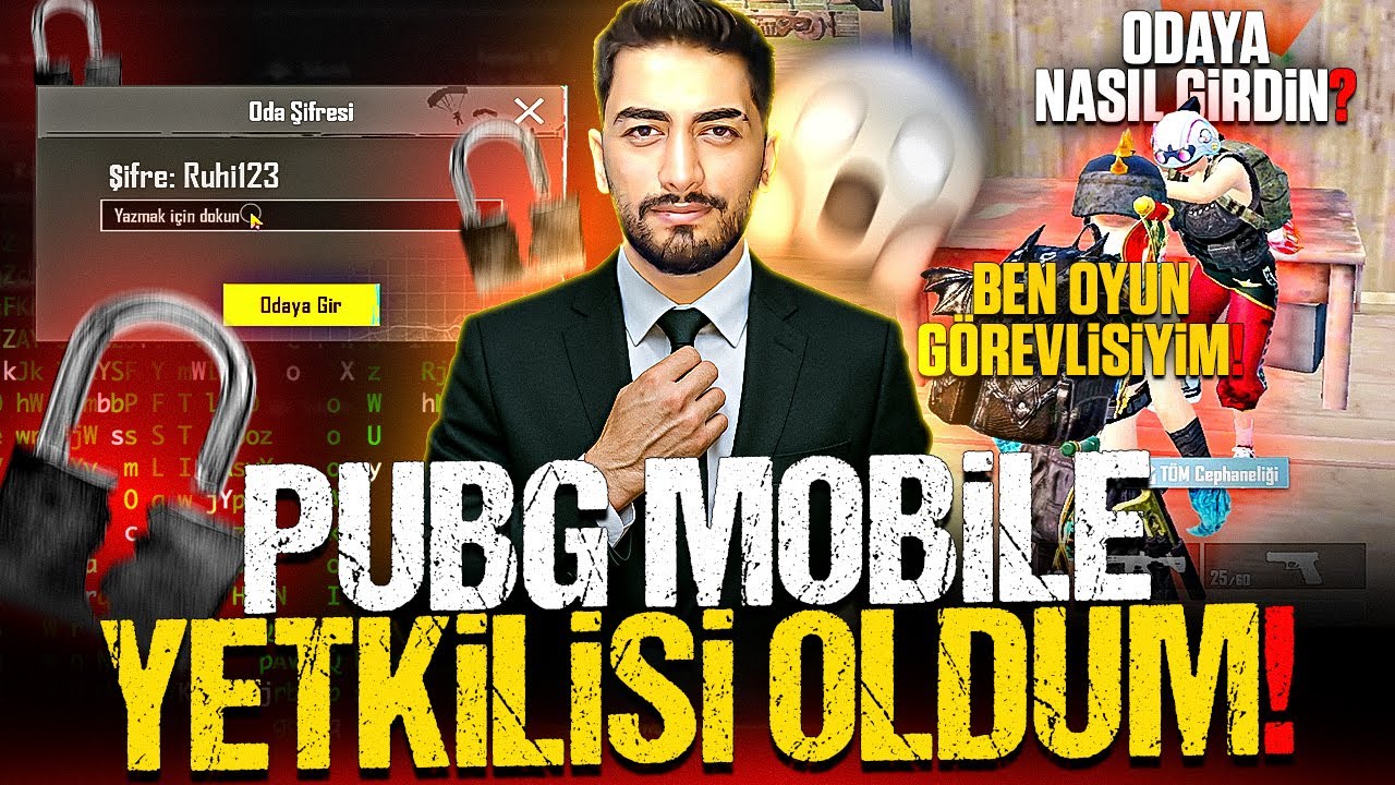 OYUN GÖREVLİSİYİM DİYEREK TROLLEDİM! ODA ŞİFRELERİNİ KIRDIM! | PUBG Mobile