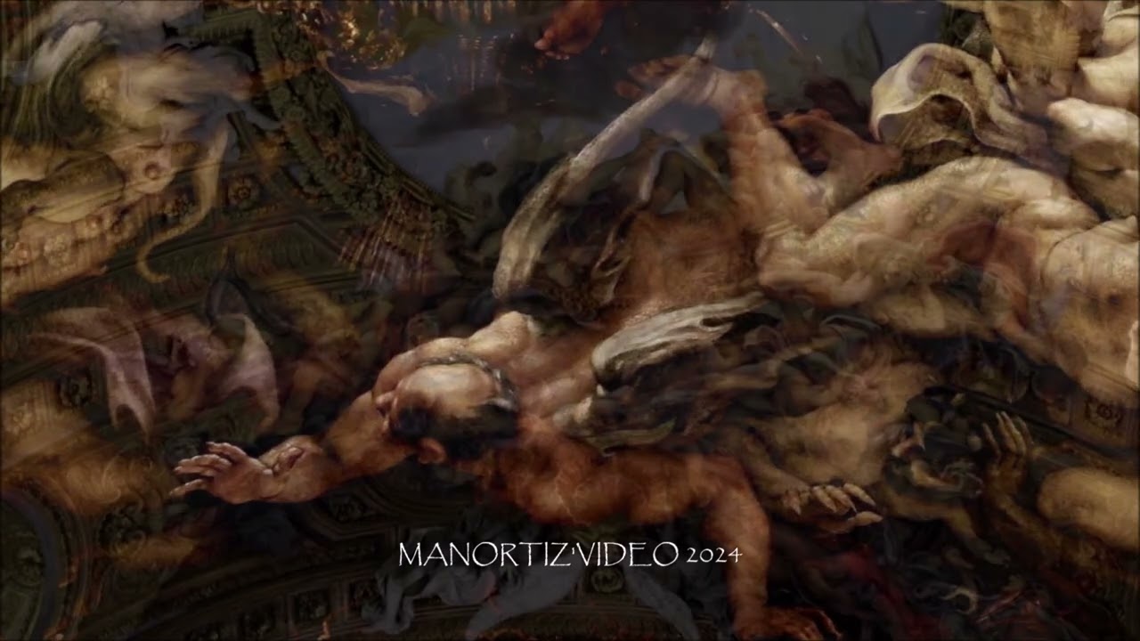 Caduta degli Angeli Ribelli Fall of the Rebel Angels by G B Gaulli il Baciccio & by Giovanni Odazzi