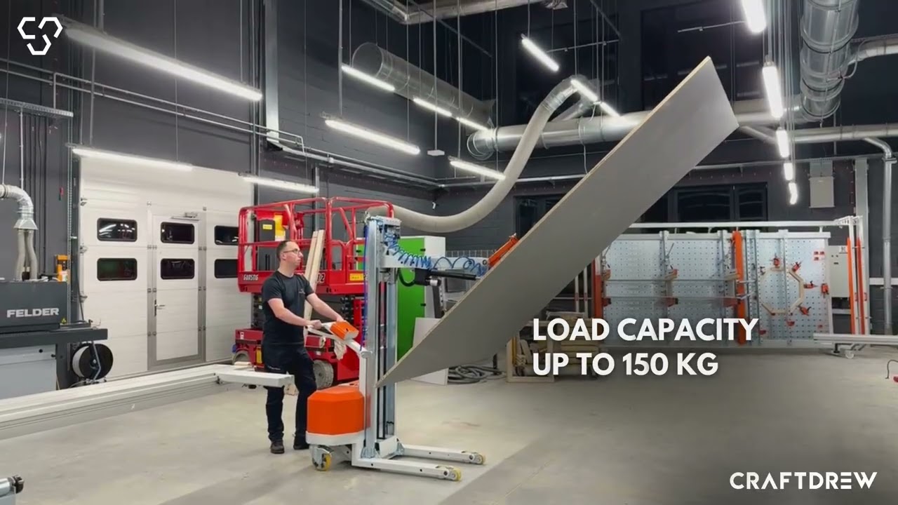 MP150 Vacuum Manipulator &ndash; Effortless Panel Handling