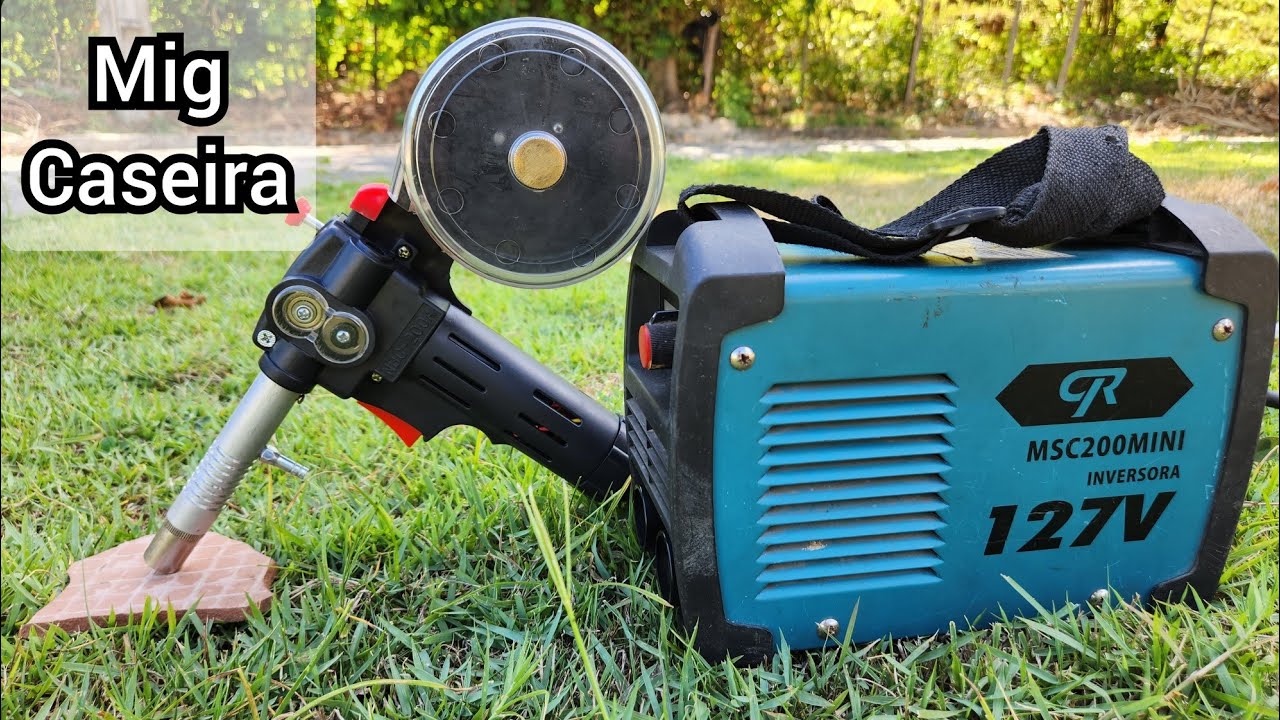 como transformar uma maquina de solda ELETRODO em MIG MAG