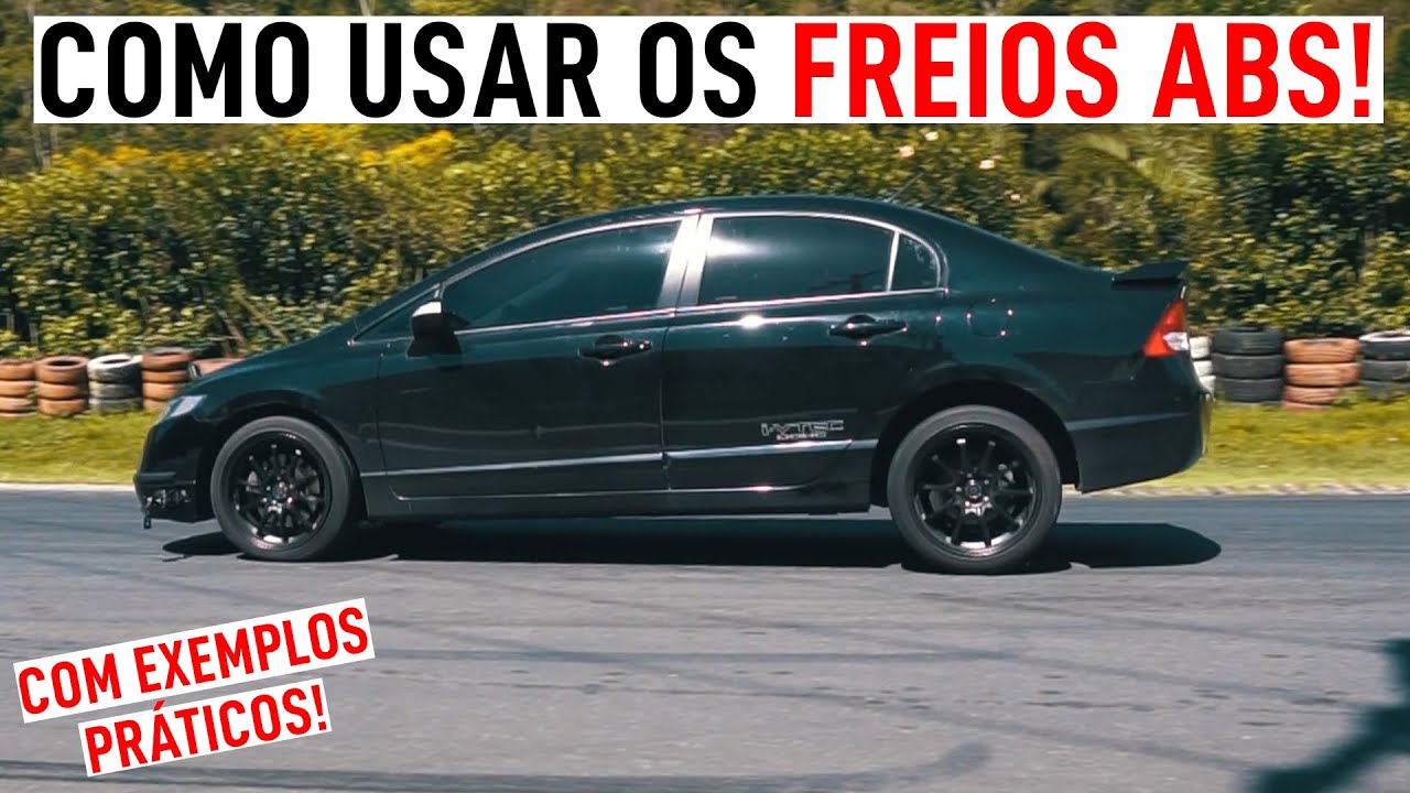 COMO USAR OS FREIOS ABS? Veja COMO FUNCIONA na prática!