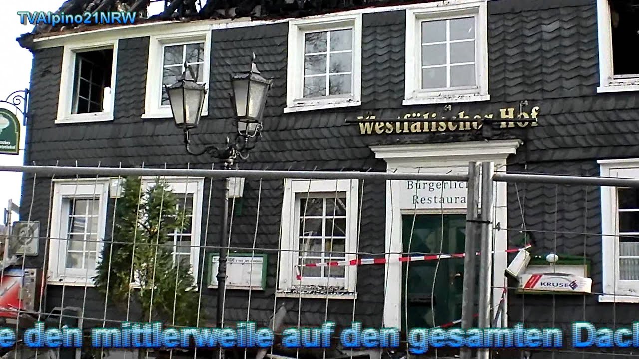 Gebäudebrand mit Todesopfer Ennepetal-Voerde 22.2.2012 Full HD TVAlpino21NRW