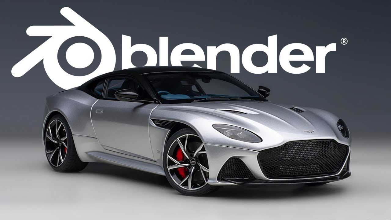 Modeling a Supercar in Blender - Aryan3D LIVE
