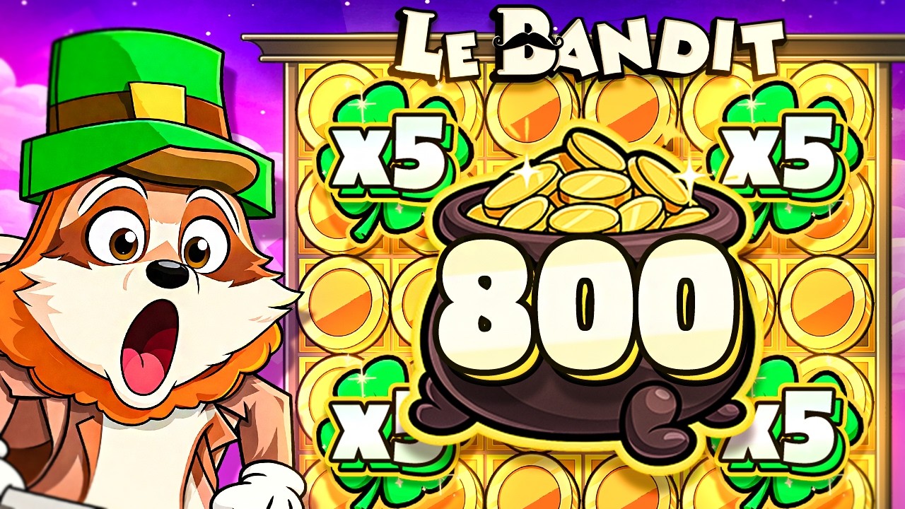 I FINALLY HIT A SENSATIONAL LE BANDIT WIN!! (Big Slot Win!?)