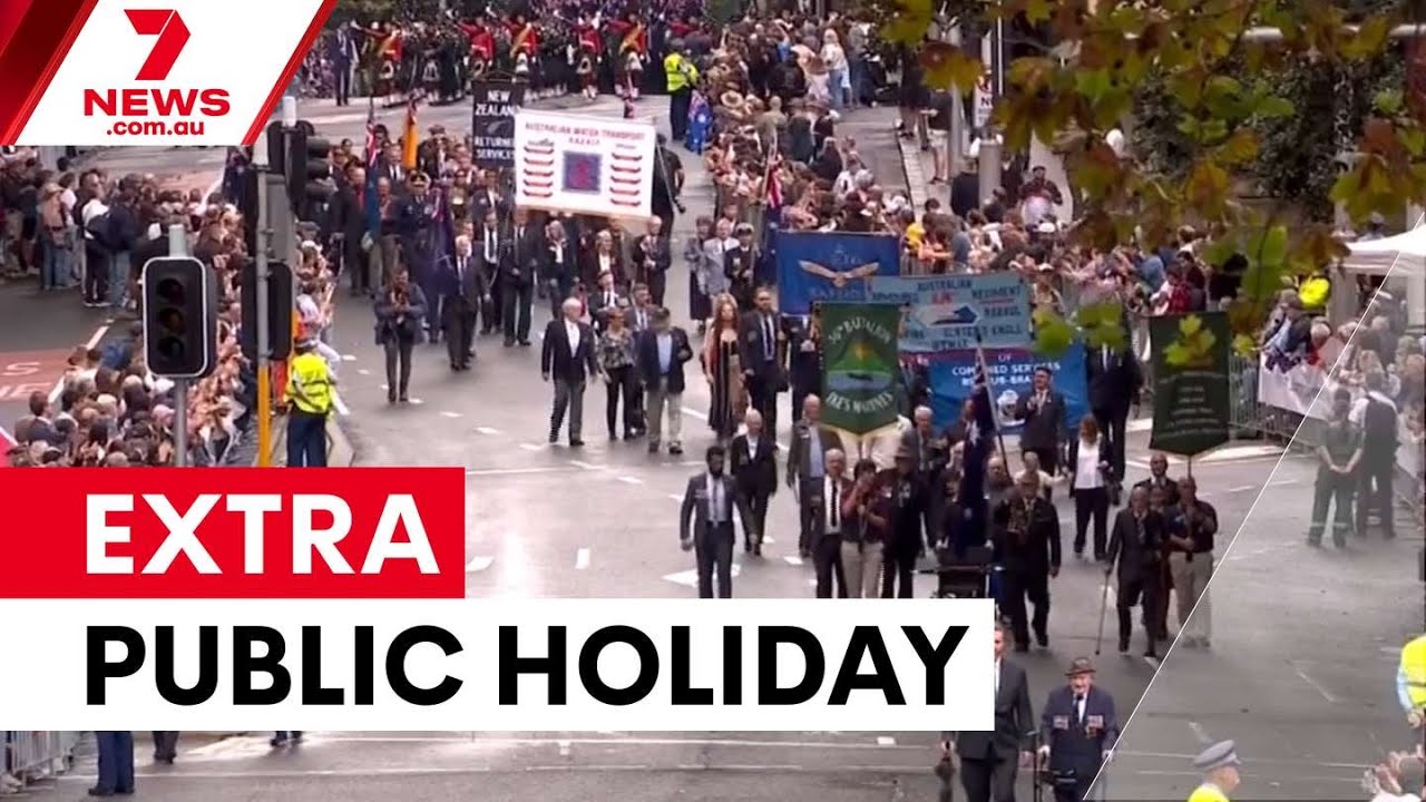 NSW announces extra public holiday for Anzac Day weekends | 7NEWS