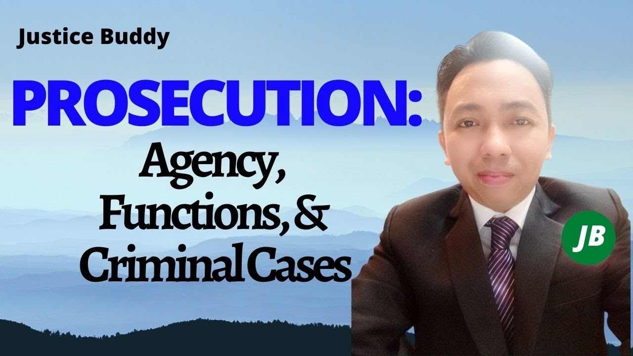 Prosecution (Bar, Criminology Board & Napolcom Exams Reviewer)