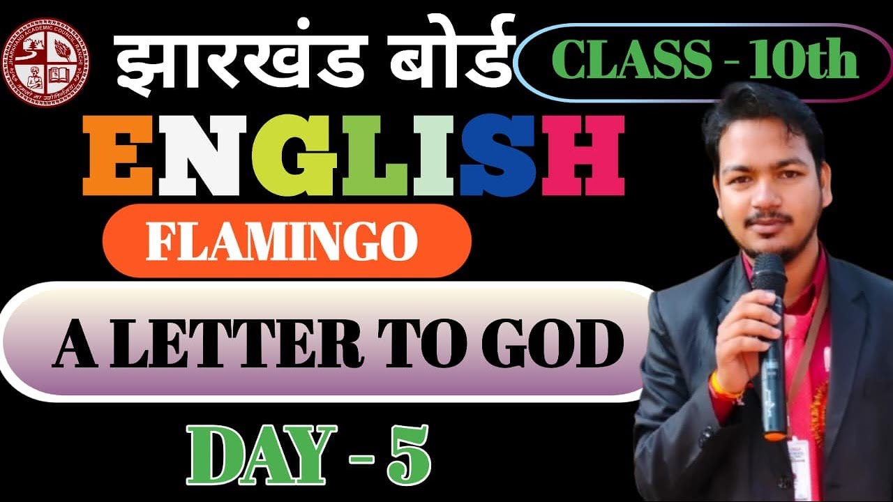 A Letter to God Class 10 In Hindi | Question & answer  | First Flight Book by mithlesh sir
