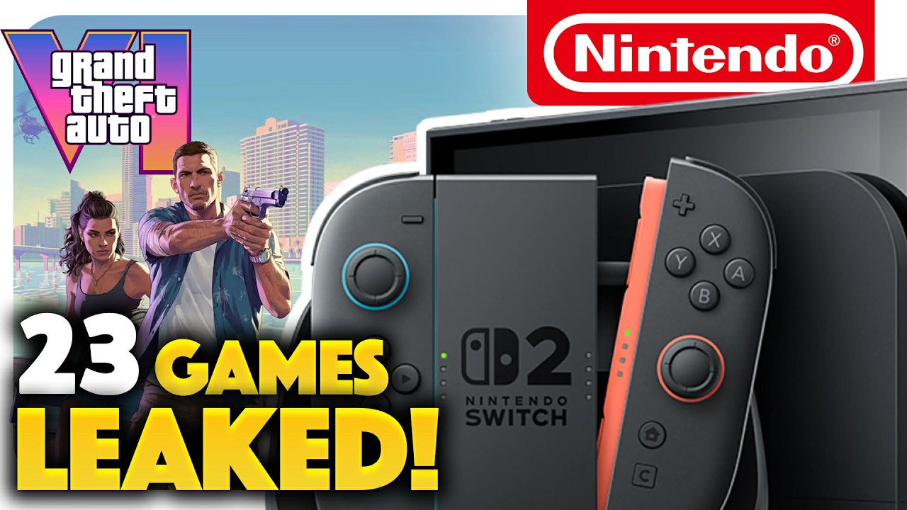 23+ Games LEAKED for Nintendo Switch 2! Direct Soon?!