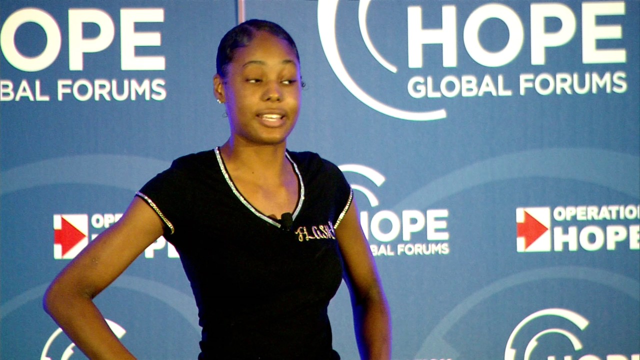 HOPE Business In A Box Youth Pitch Competition at the 2017 Hope Global Forum