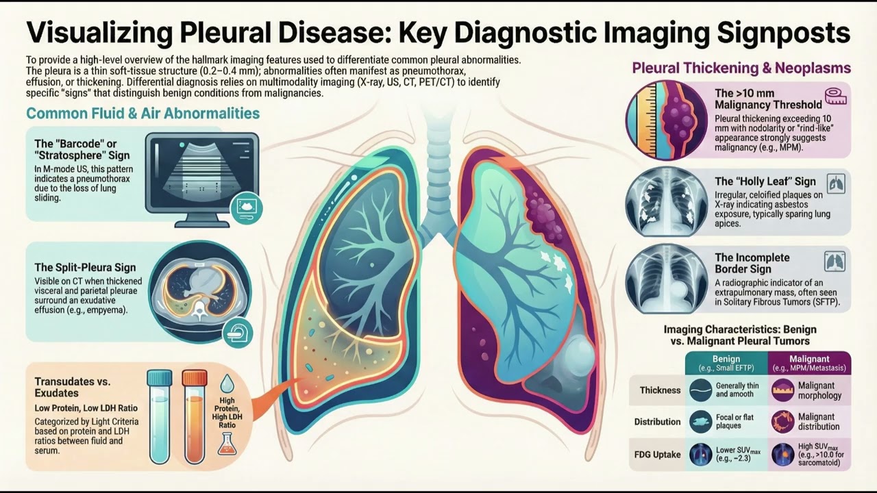 Multimodality Imaging of Pleural Disease: Framework for Diagnosis and Interpretation-Podcast