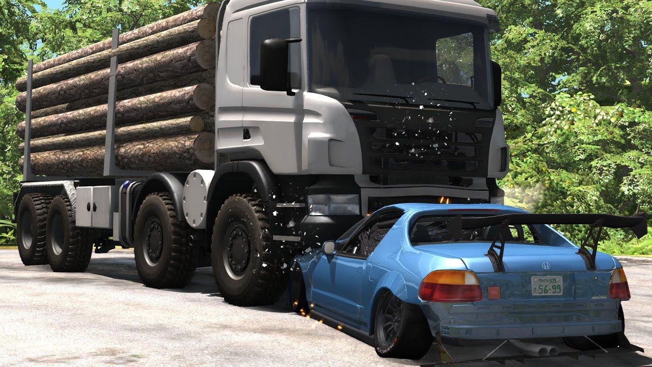 Car Crashes Compilation - BeamNG DRIVE - HD 60 FPS EP14