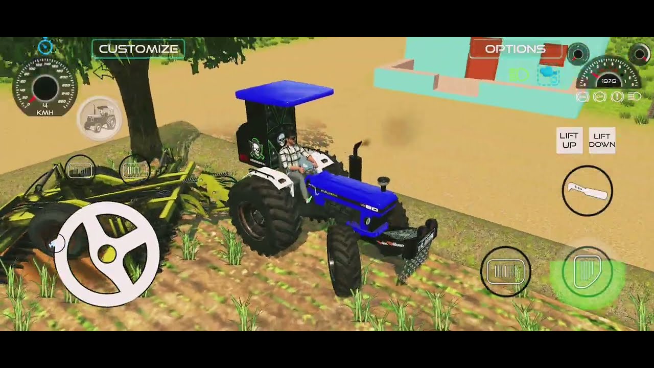 Farmtrac ट्रैक्टर से दमदार खेत जुताई 💪🌾