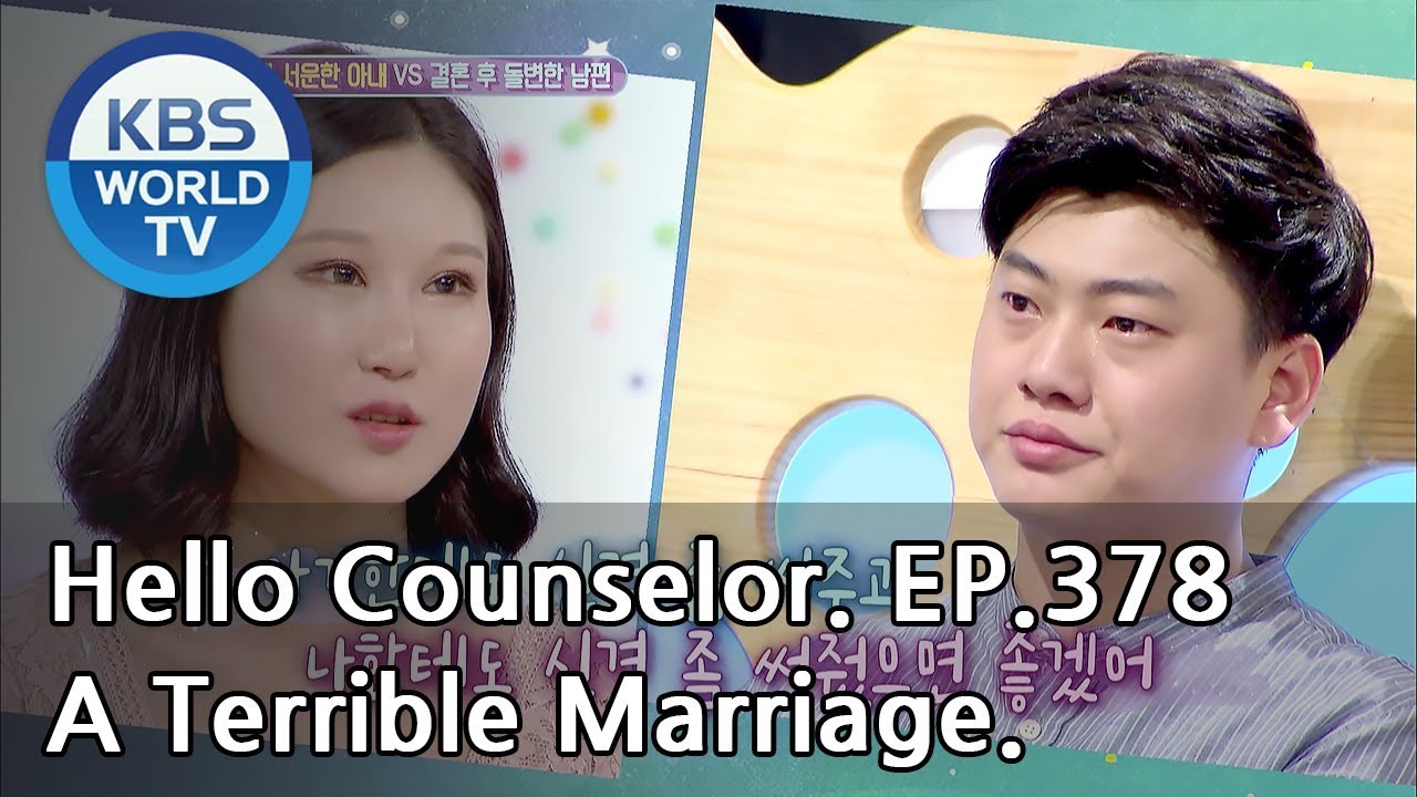 I want to end this terrible marriage. [Hello Counselor Sub:ENG,THA/2018.09.03]