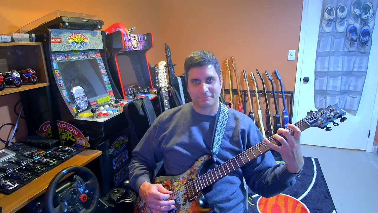 Planets Collide - Crowbar Cover (New Ed Sheeran PRS Cosmic Splash Baritone)