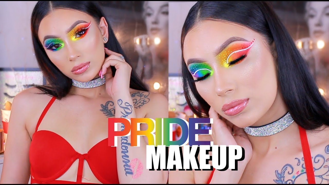 Rainbow Pride Makeup  | Jeffree Star Equality Bundle
