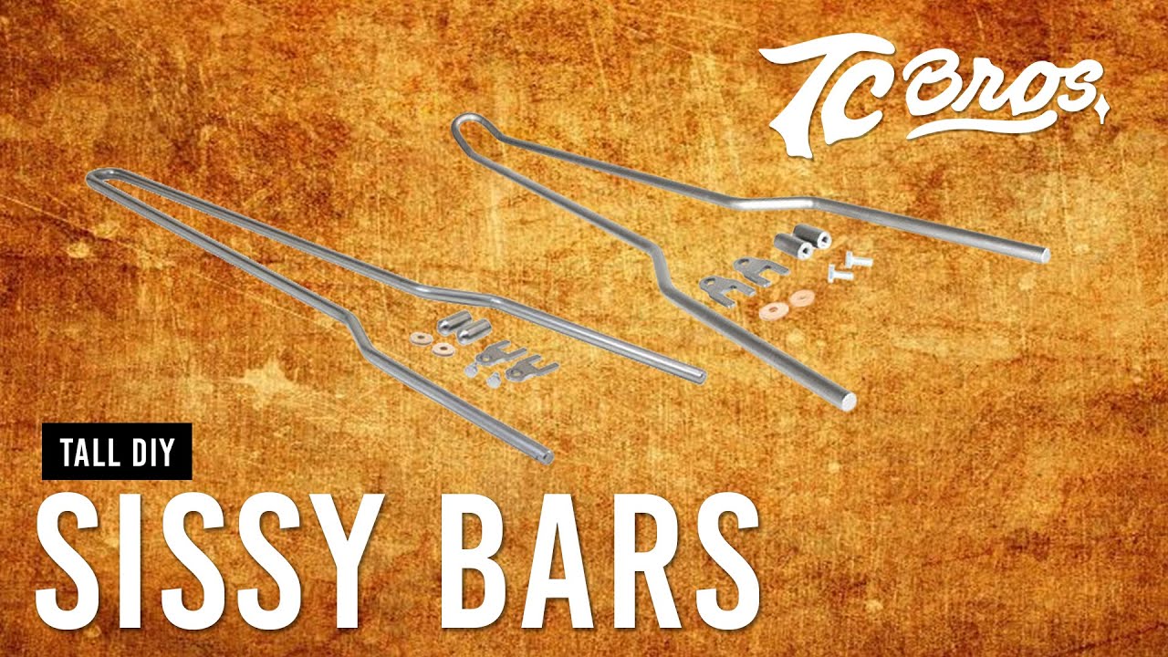TC Bros. DIY Tall Sissy Bars for Choppers & Bobbers